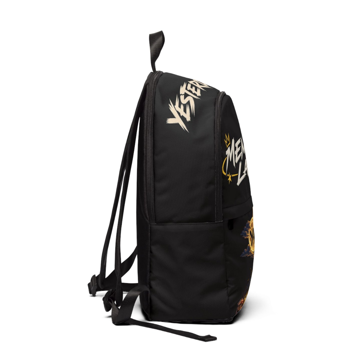 Memory Lane Backpack — Nostalgic Street Art Daypack