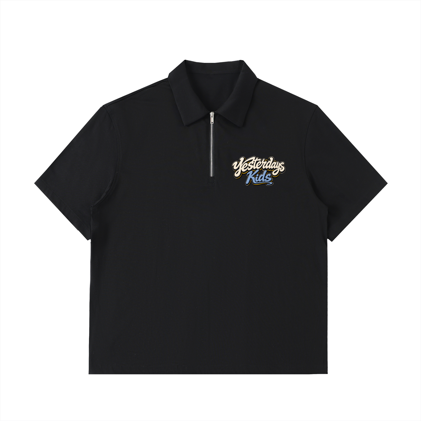 YK Half-Zip up Polo Shirt