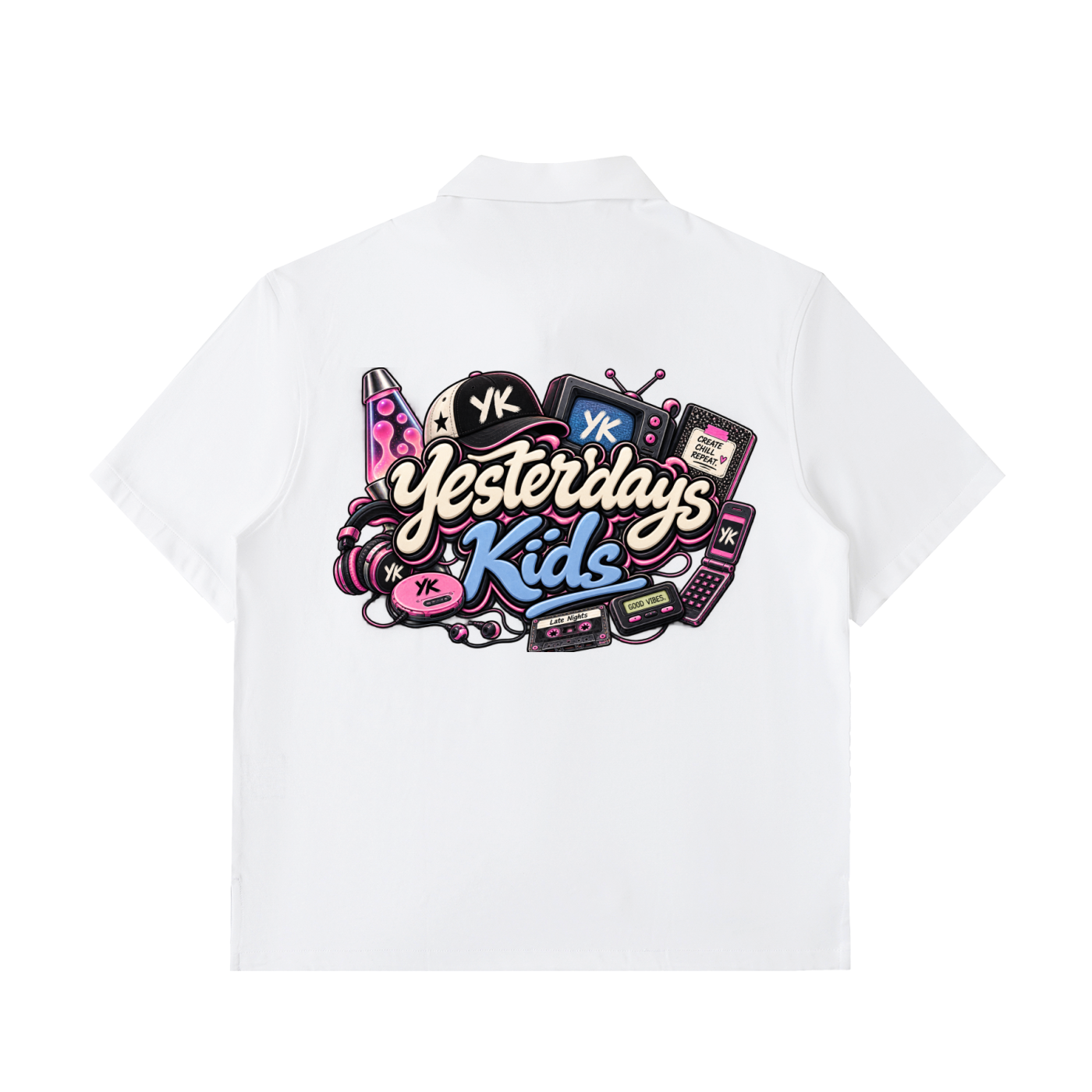 YK Half-Zip up Polo Shirt
