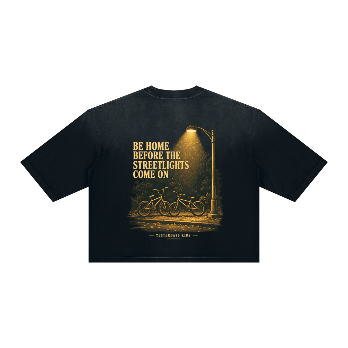 YK  Vintage Wash Sunfade Boxy T-Shirt
