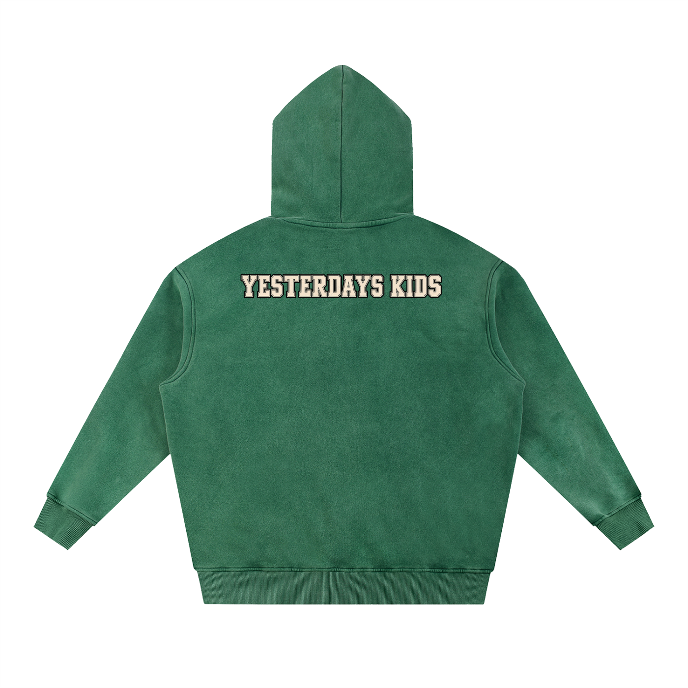 YK Snow Wash Fleece Oversize Hoodie