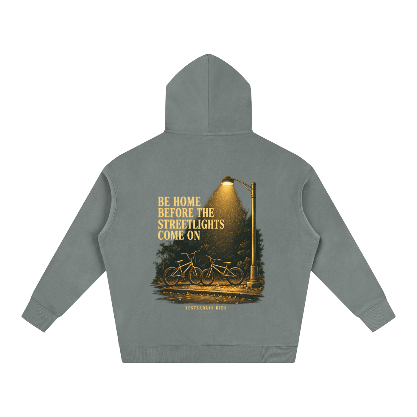 YK Oversize Fleeced Hoodie