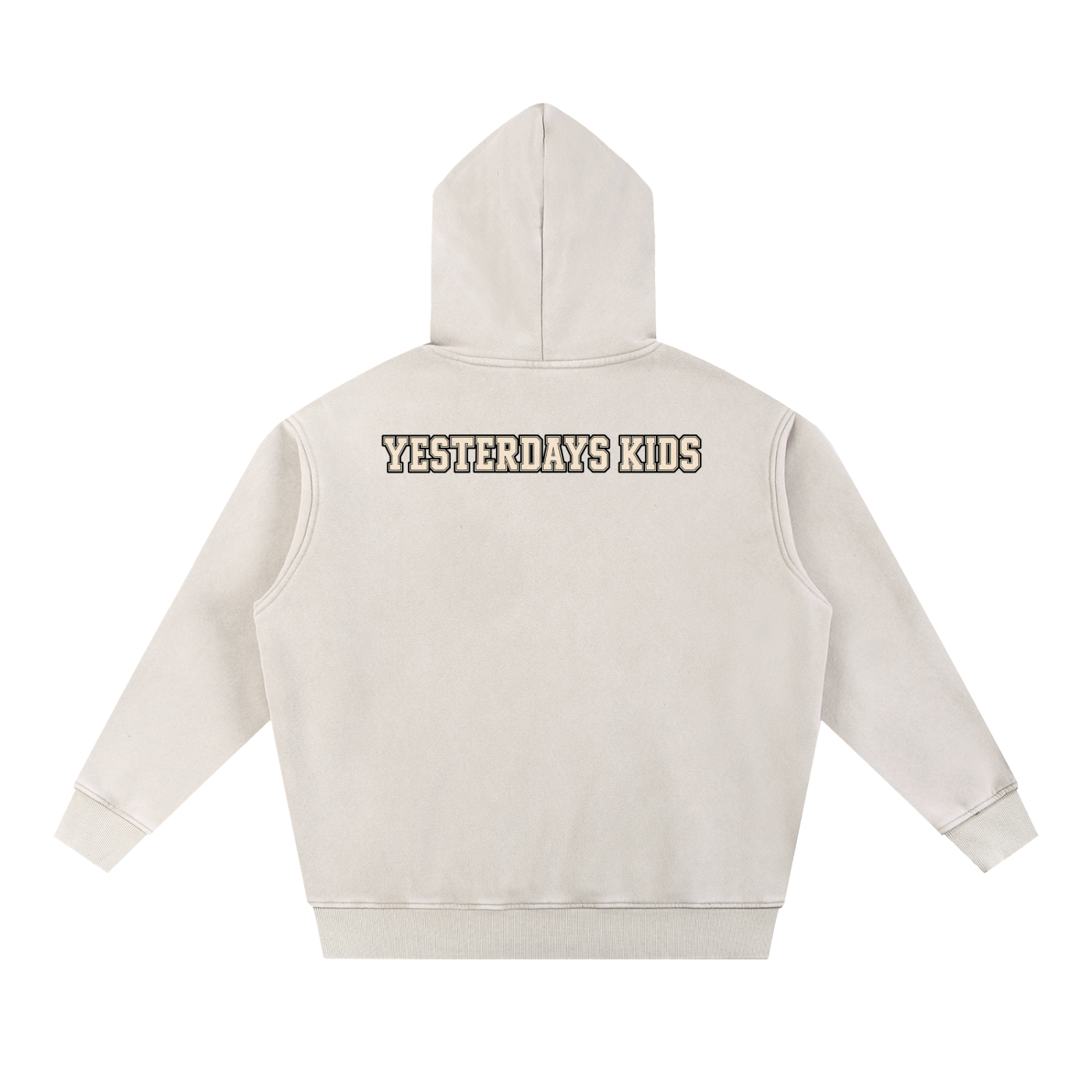 YK Snow Wash Fleece Oversize Hoodie