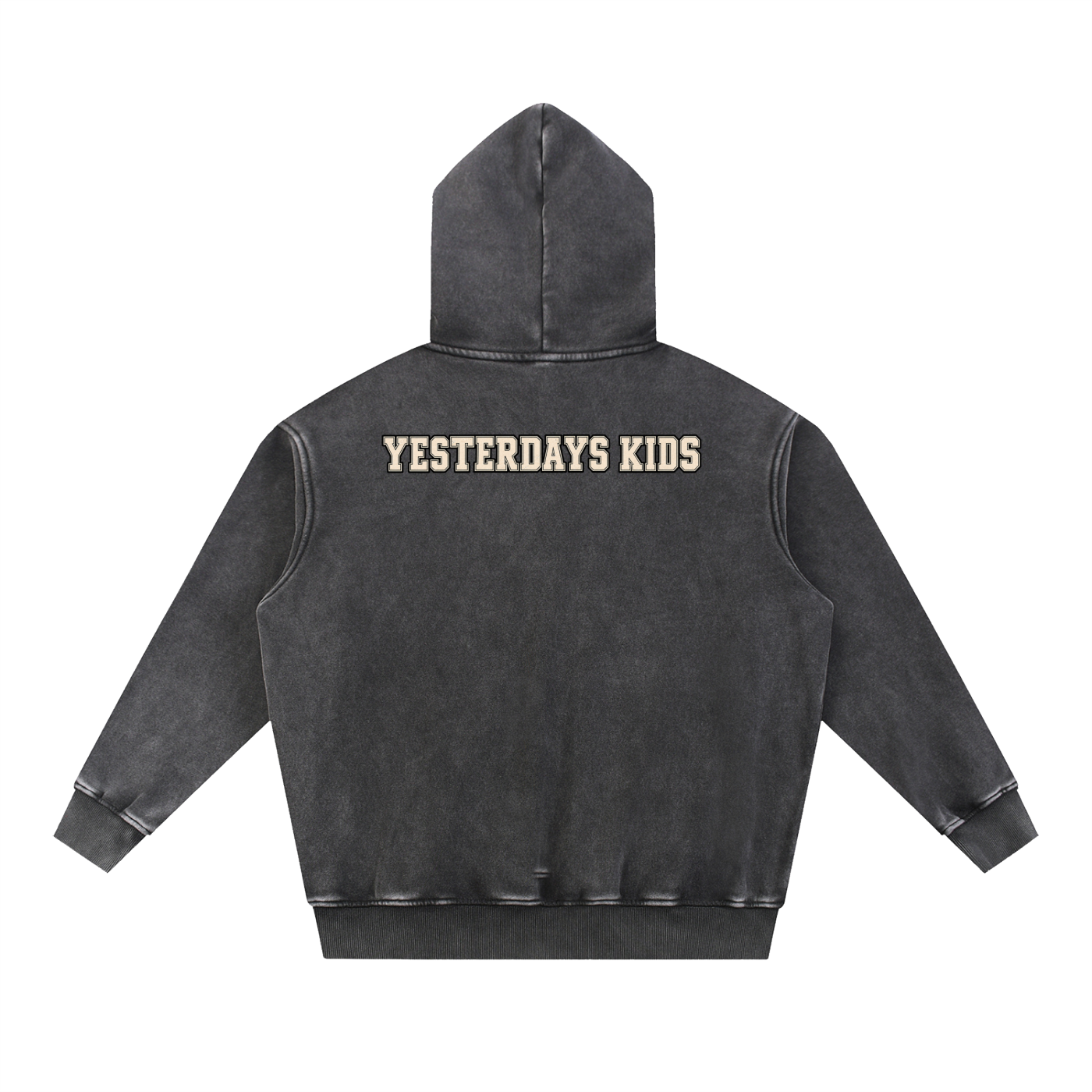 YK Snow Wash Fleece Oversize Hoodie