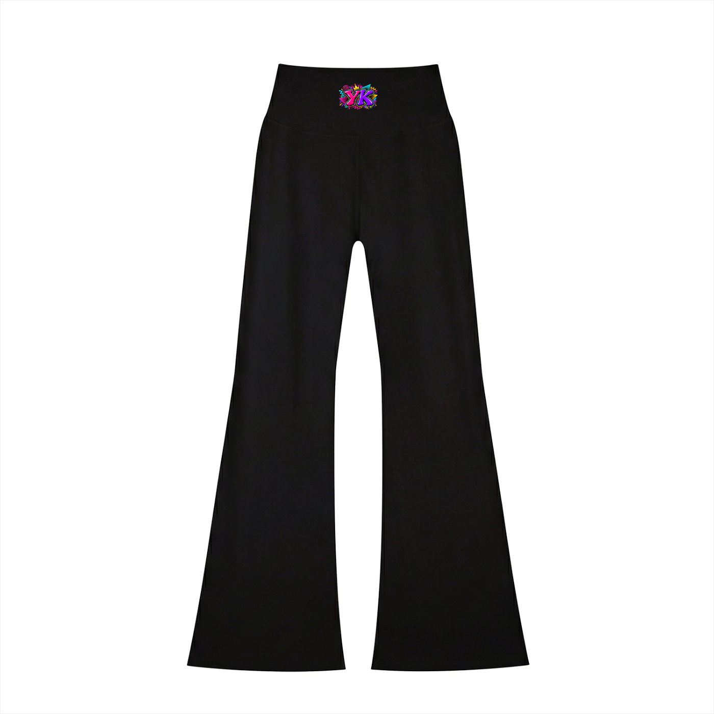 YK Women's High-Waisted Flare Leggings