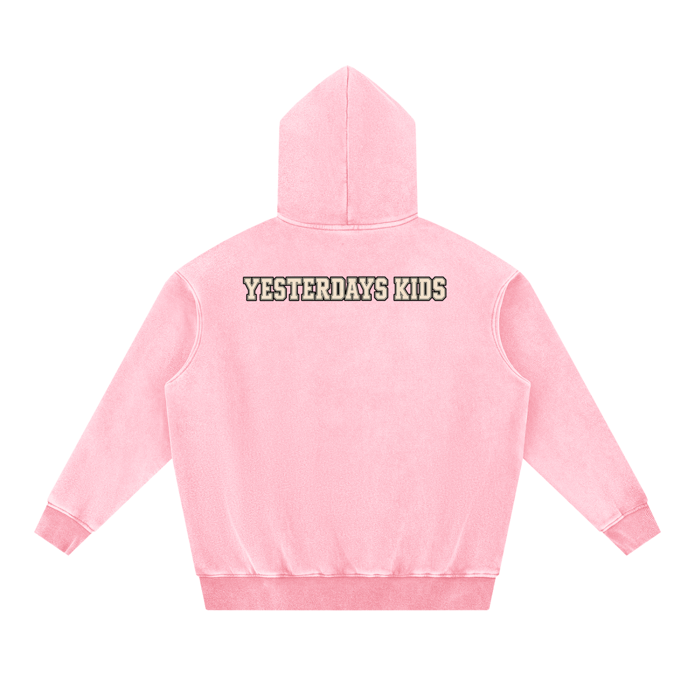 YK Snow Wash Fleece Oversize Hoodie