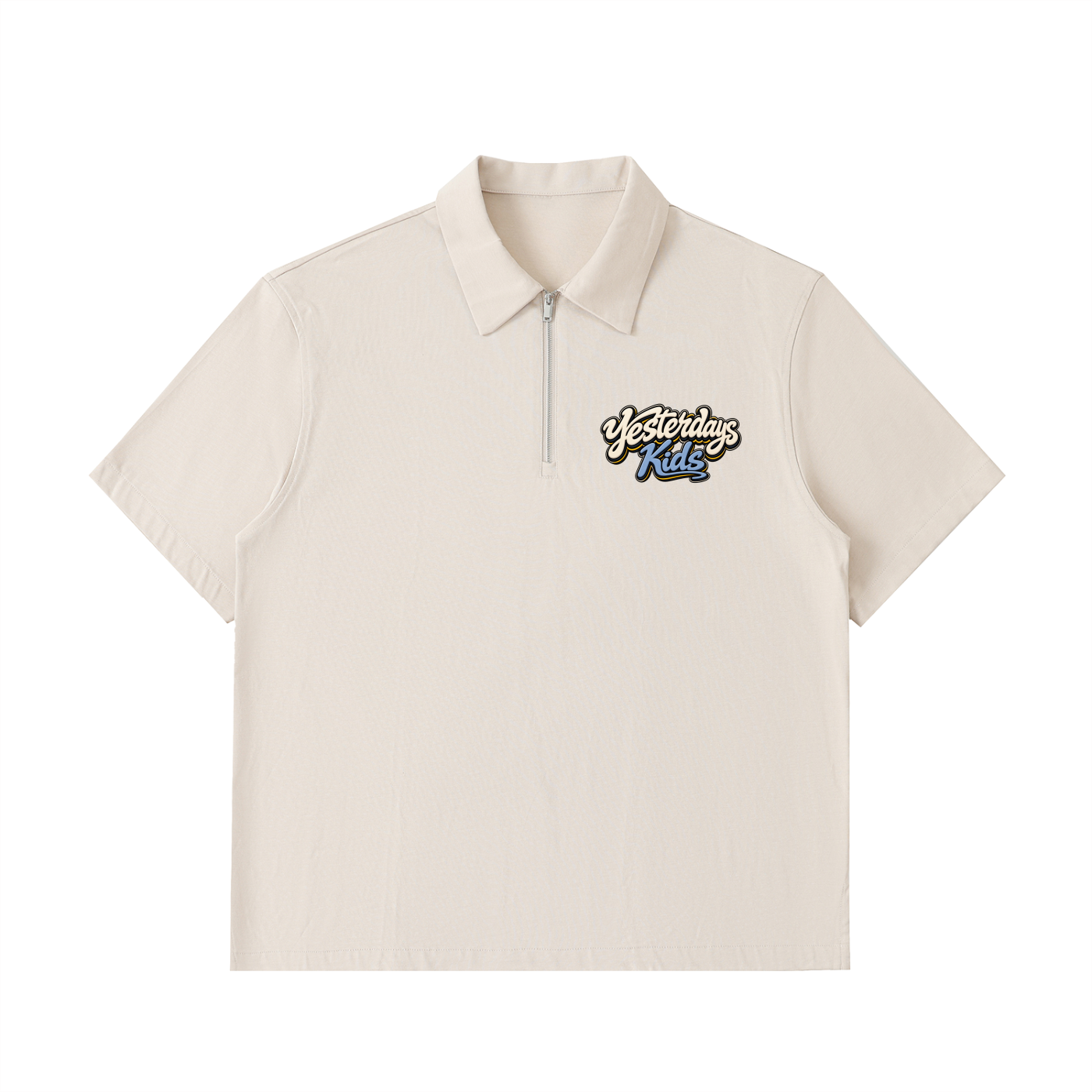 YK Half-Zip up Polo Shirt
